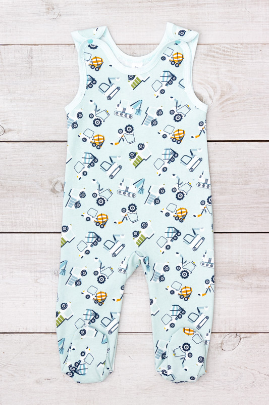 Повзуни ясельні для хлопчика "Вушка" з дефектом